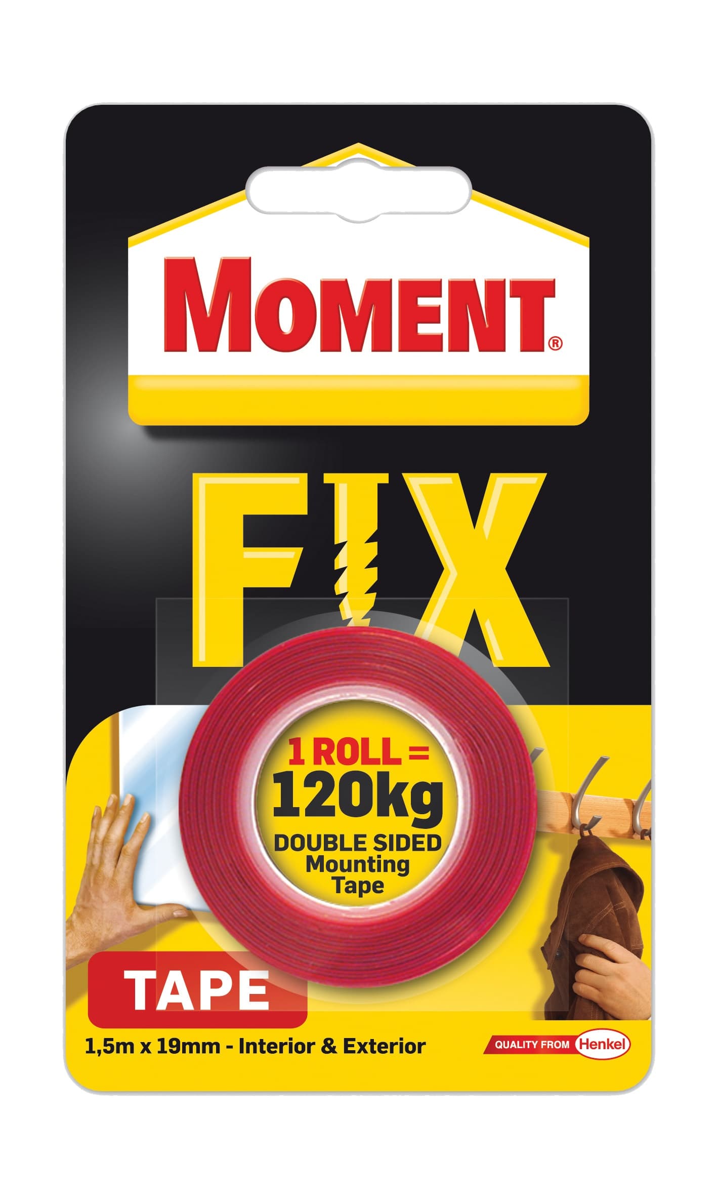 Двойнолепяща лента Moment Fix Tape 120кг