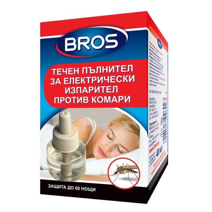 Течен пълнител за електрически изпарител против комари Bros