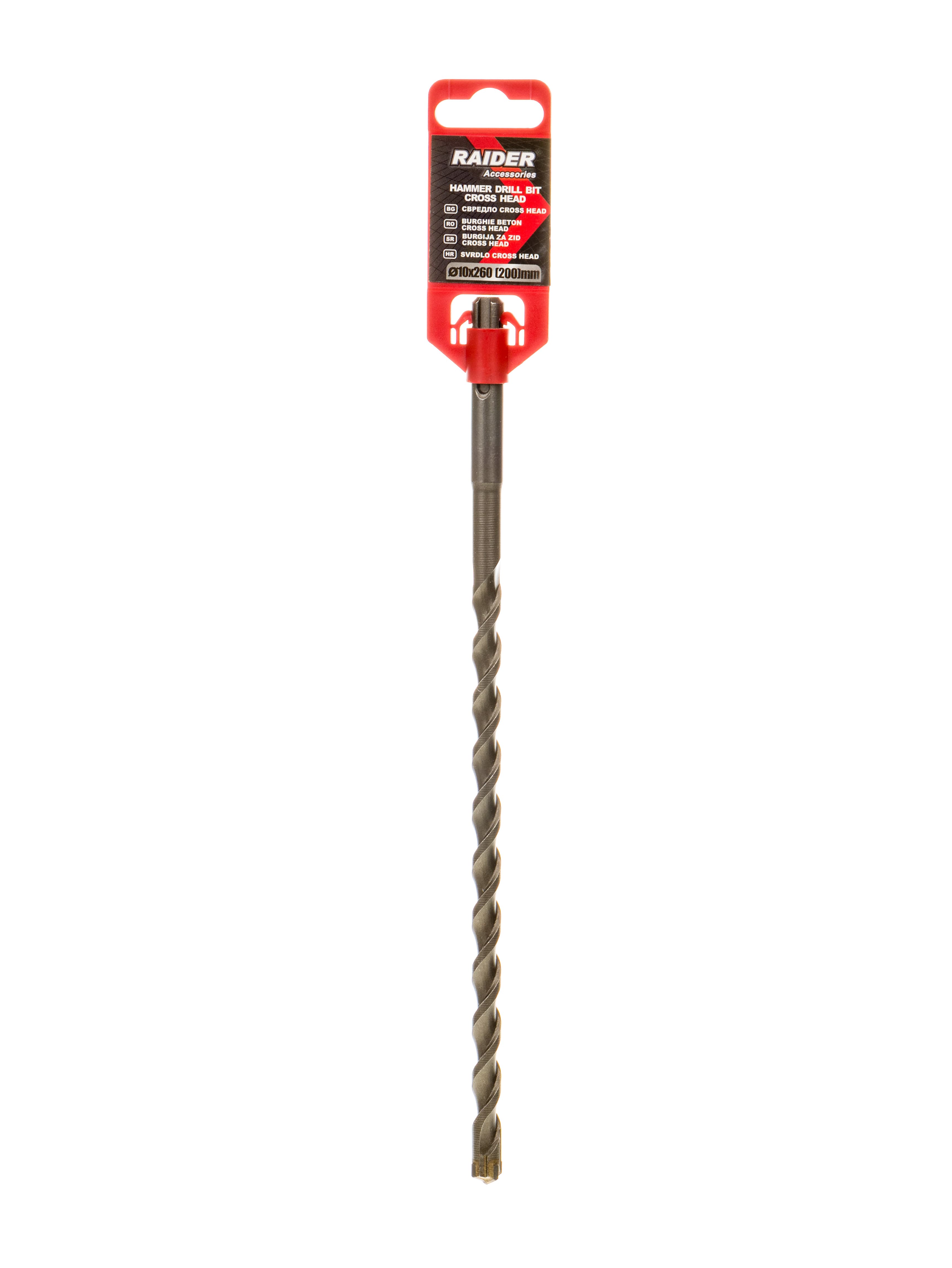 Свредло Raider Cross Head SDS-plus ø10мм / 260мм