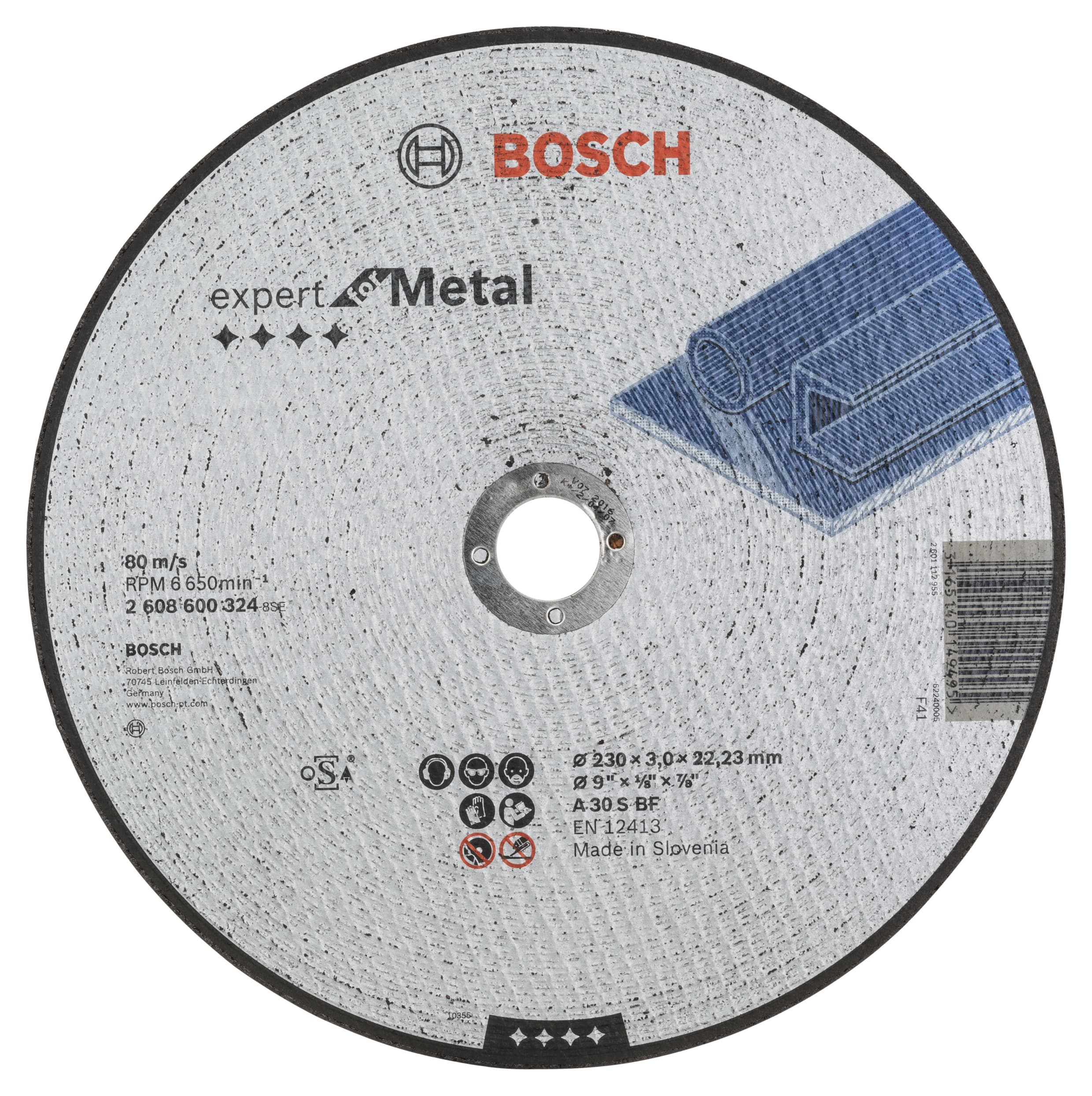 Диск за рязане Bosch Pro Metal 230х3х22,23мм 