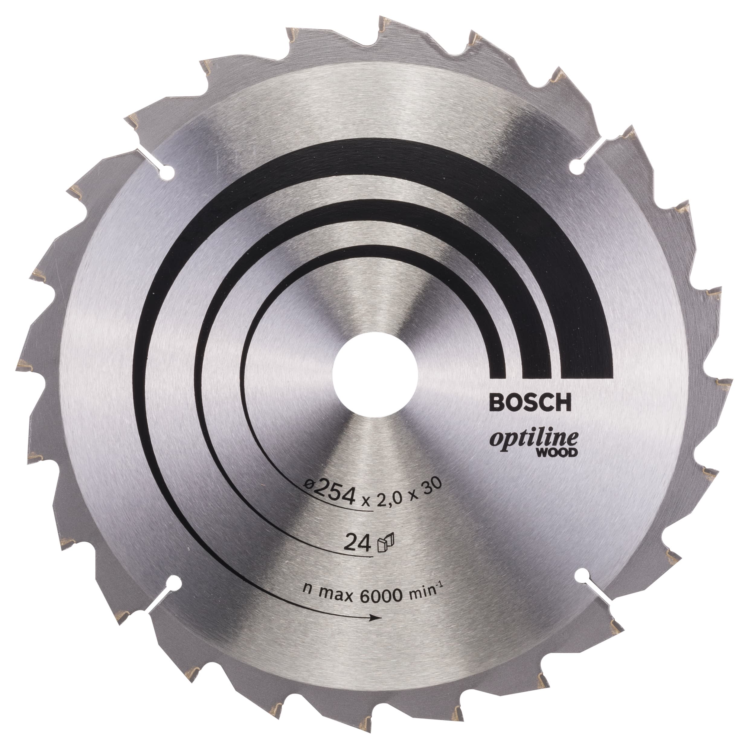 Диск за циркуляр за дърво Bosch Z24 254х2х30мм 