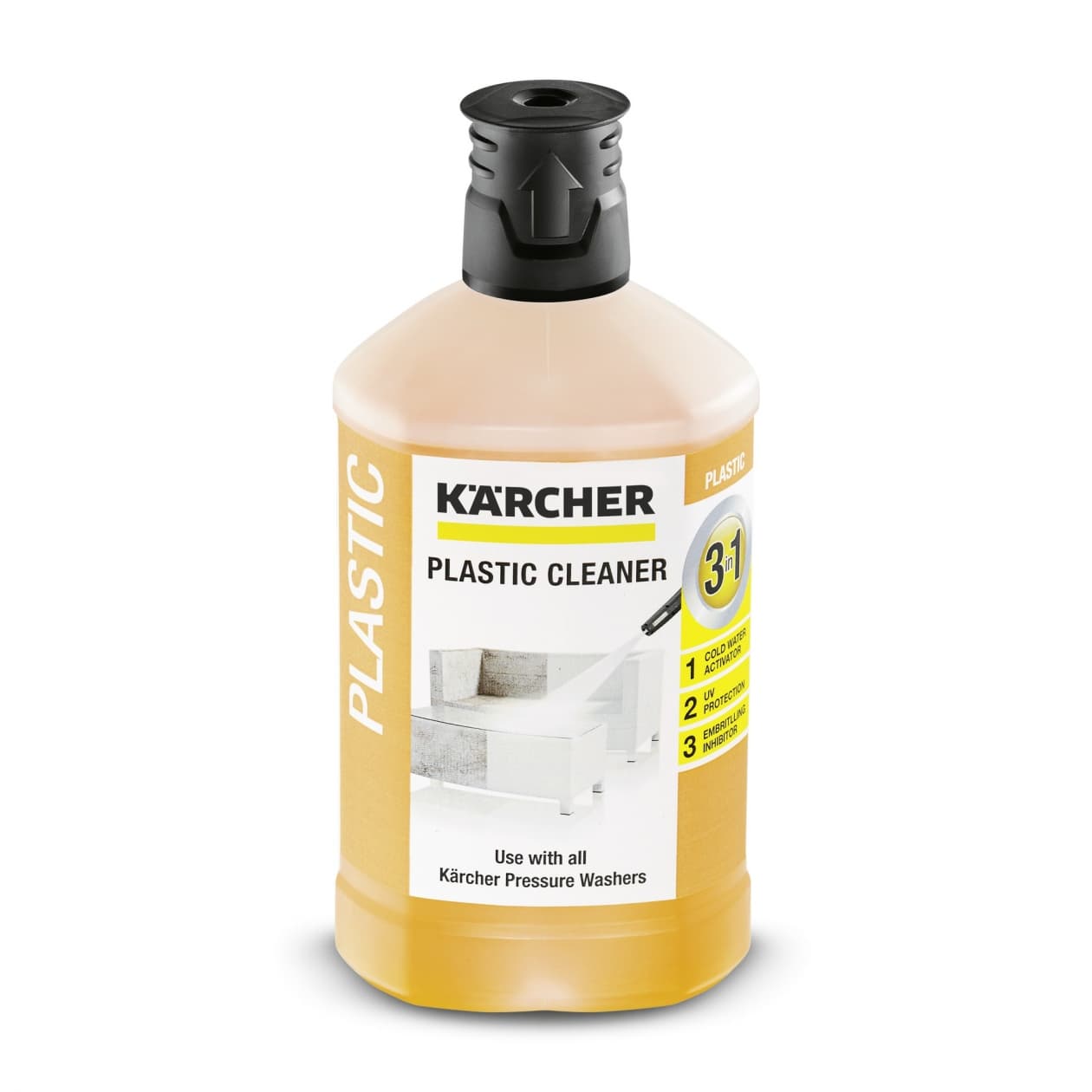 Препарат за пластмаса Karcher 3 в 1 / 1л
