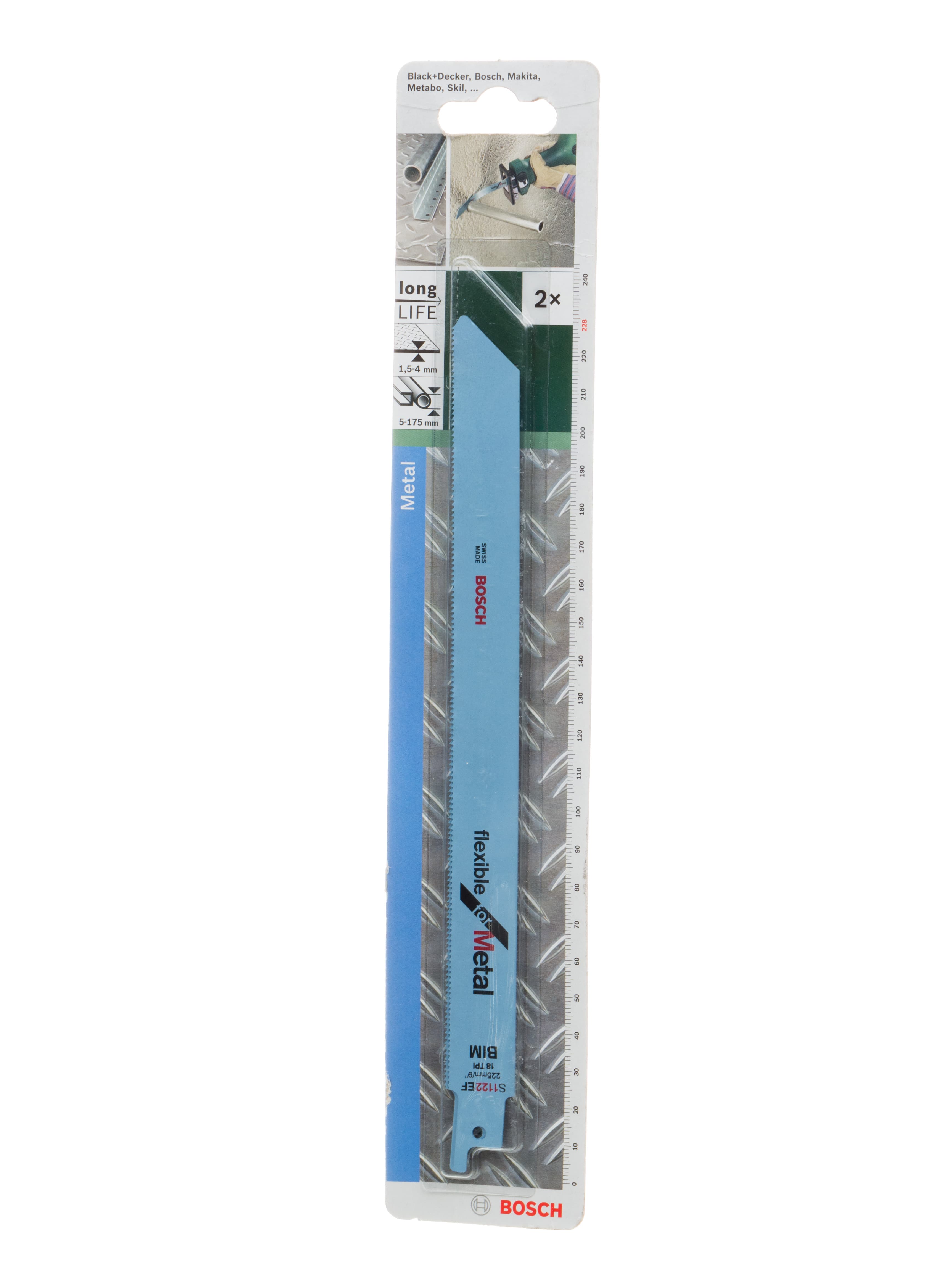 Нож за саблен трион / биметал SA 1 Bosch S1122EF BIM 228мм 