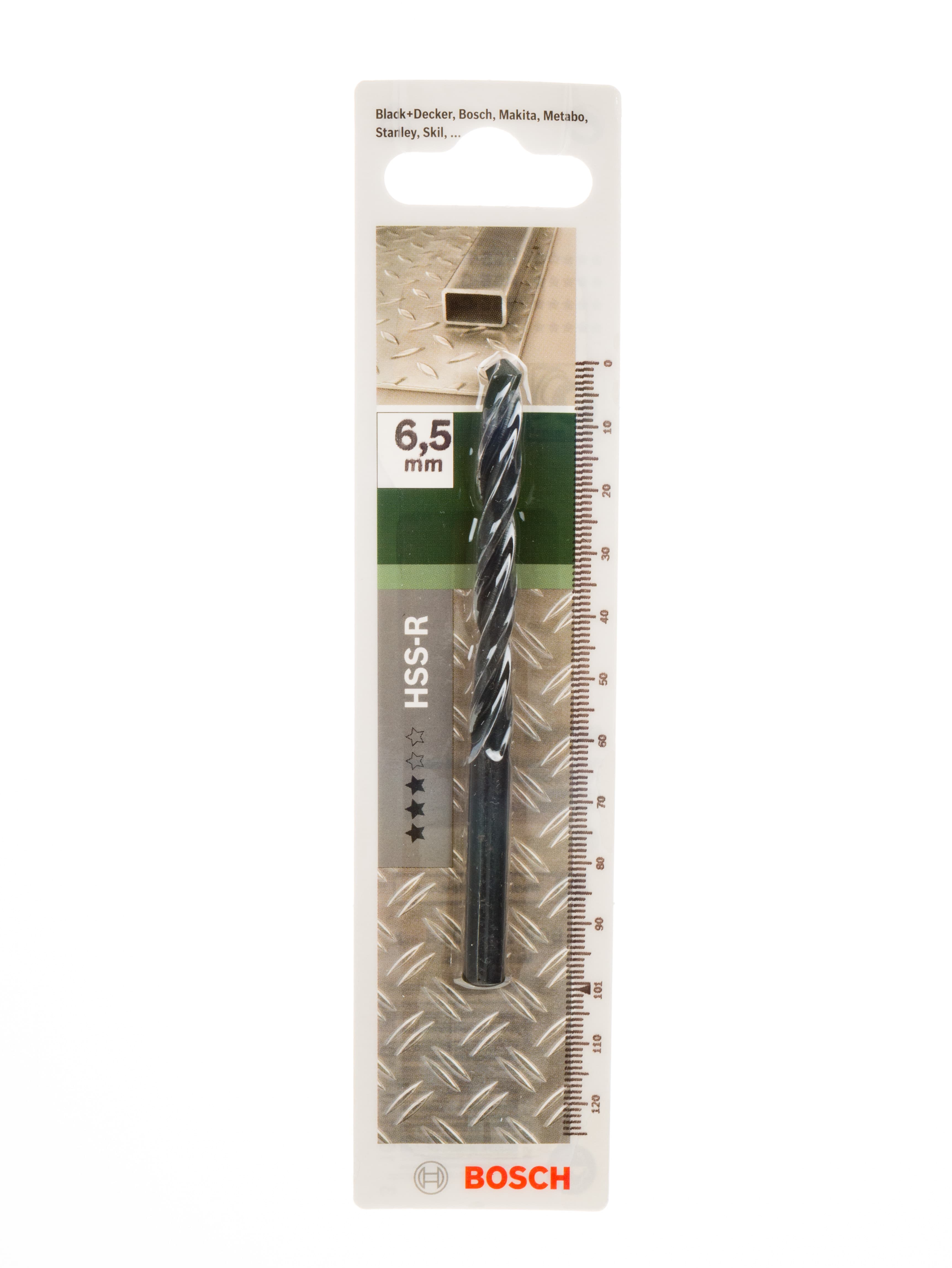 Свредло Bosch HSS-R ø6.5мм / 63х101мм