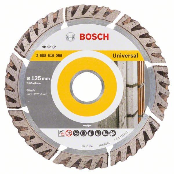 Диамантен диск Bosch Pro Multi Material 125x22,23мм
