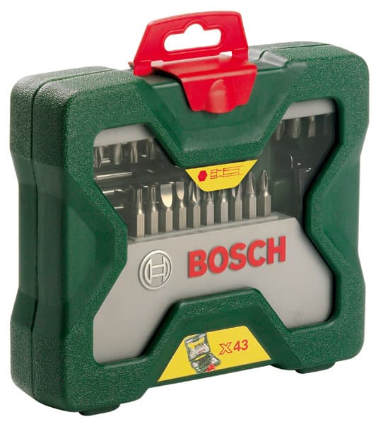 Комплект консумативи 43 части X-Line с шестостенна опашка Bosch