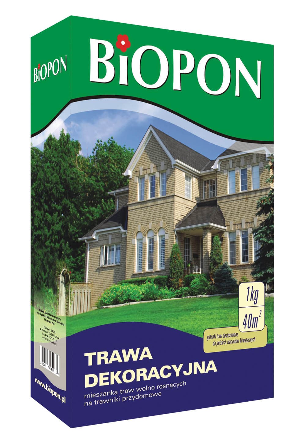 Декоративна трева Biopon 1кг
