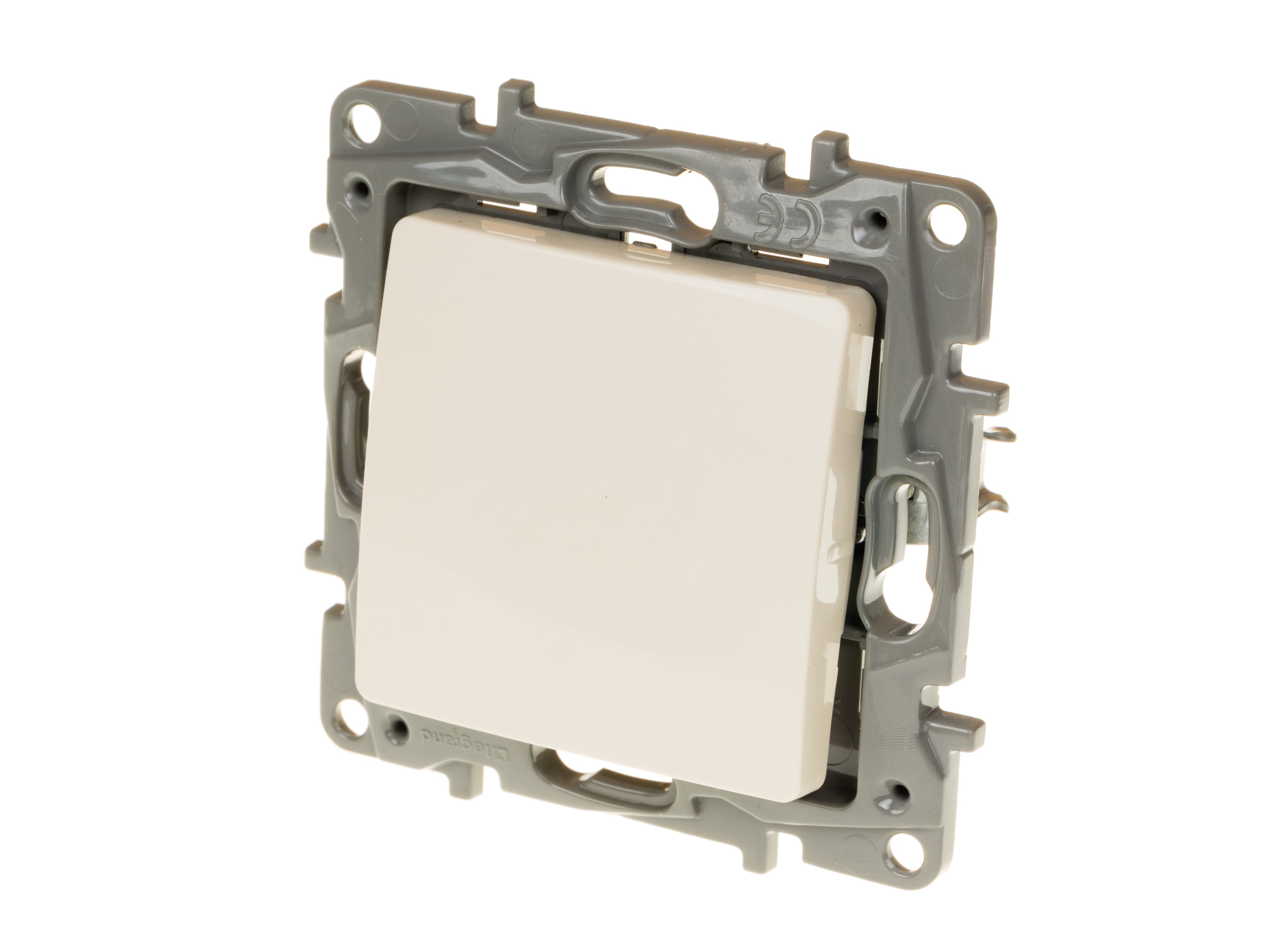 Еднополюсен ключ Niloe 10AX / 250V крем