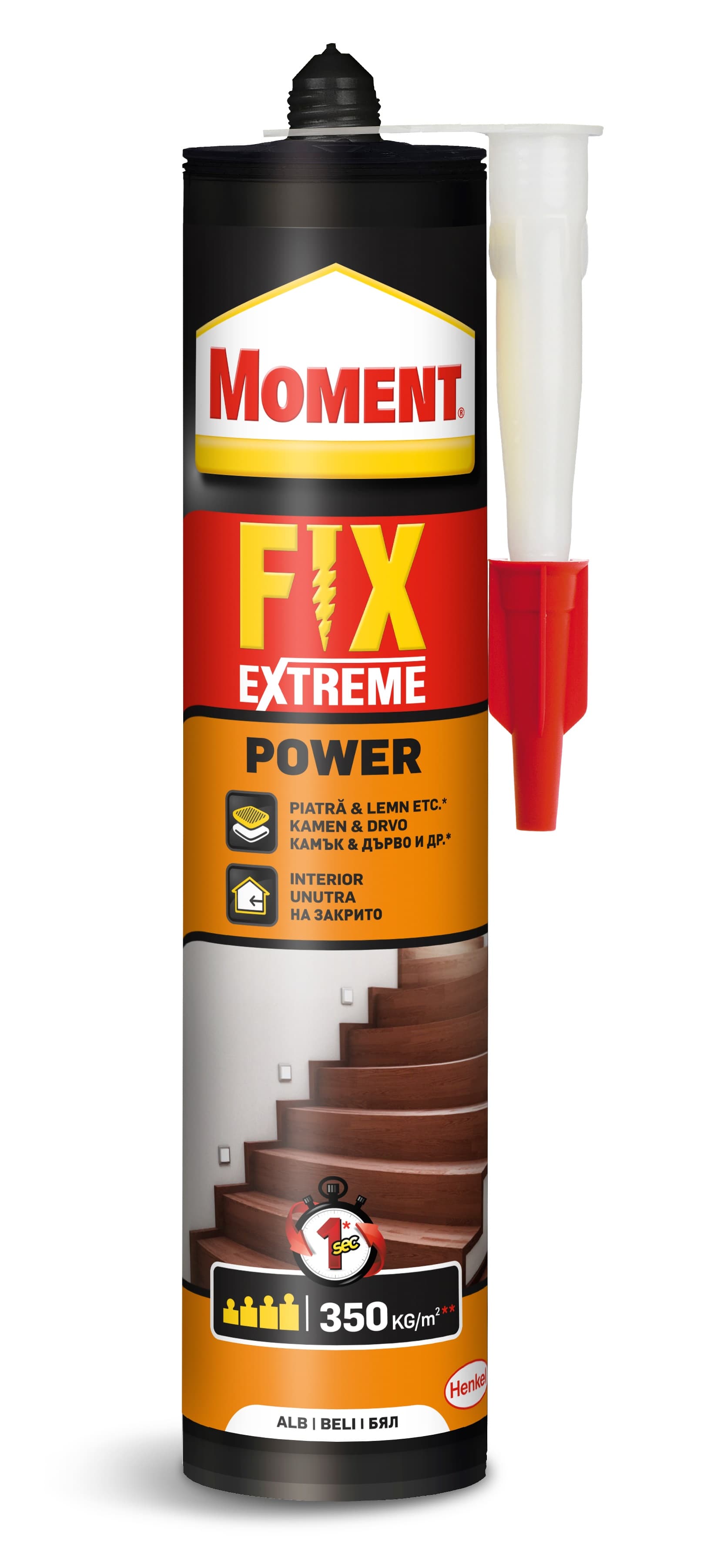 Бързосвързващо монтажно лепило Moment FIX Extreme Power 385г