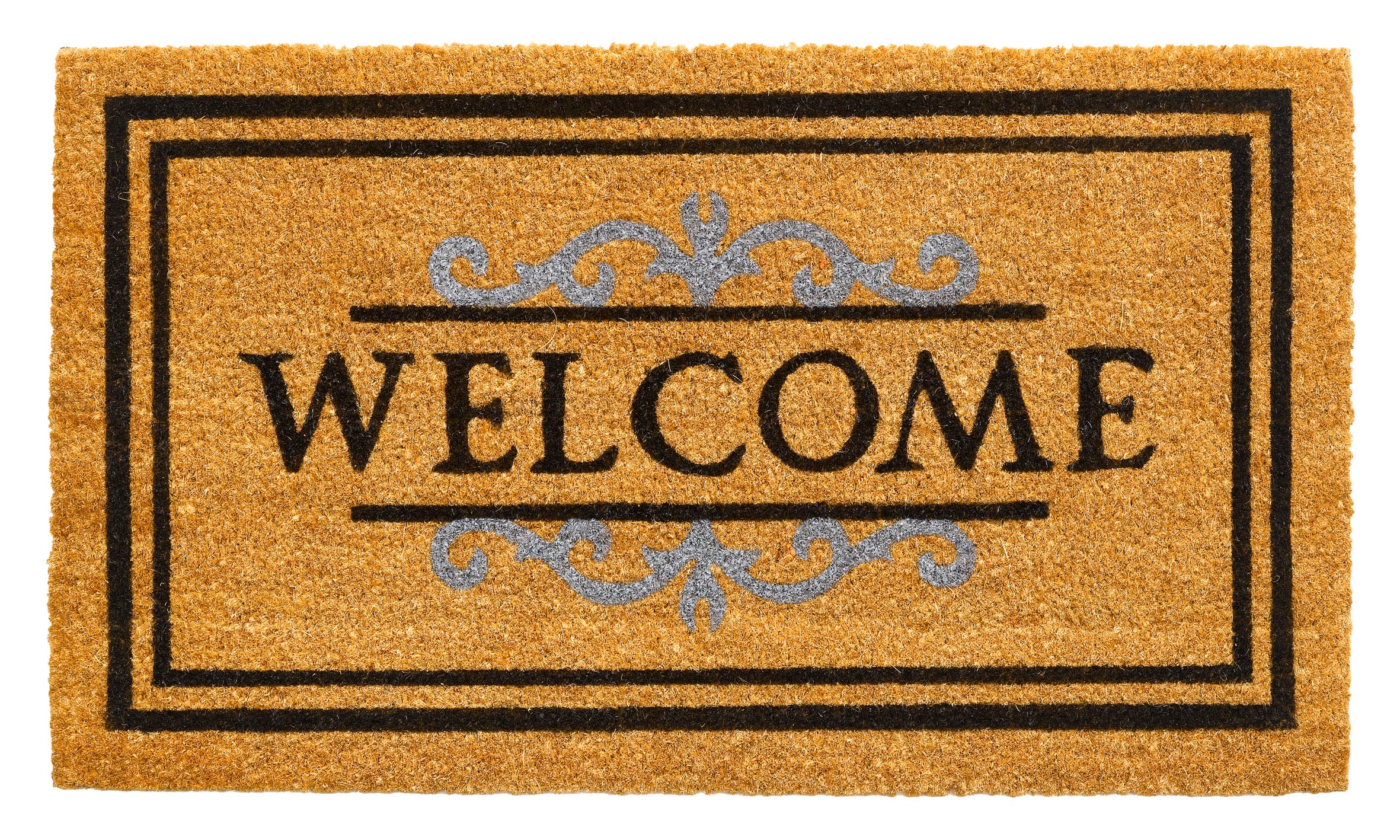 Изтривалка кокос Classic Welcome Natural 40x70см