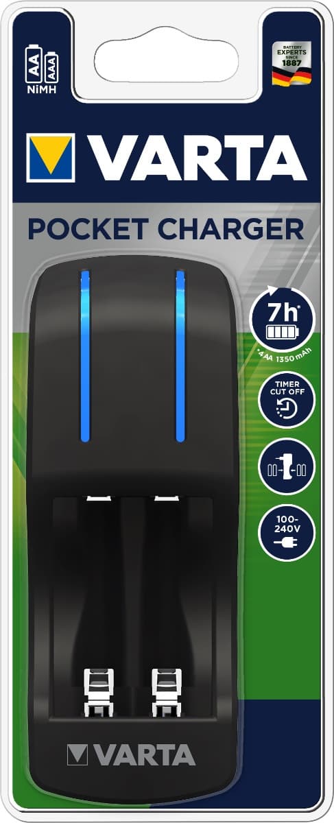 Зарядно Pocket Charger AA/AAA без батерии