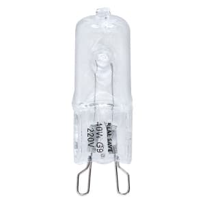 Халогенна ампула 220V 40W G9  clear Real Save 3 броя в блистер