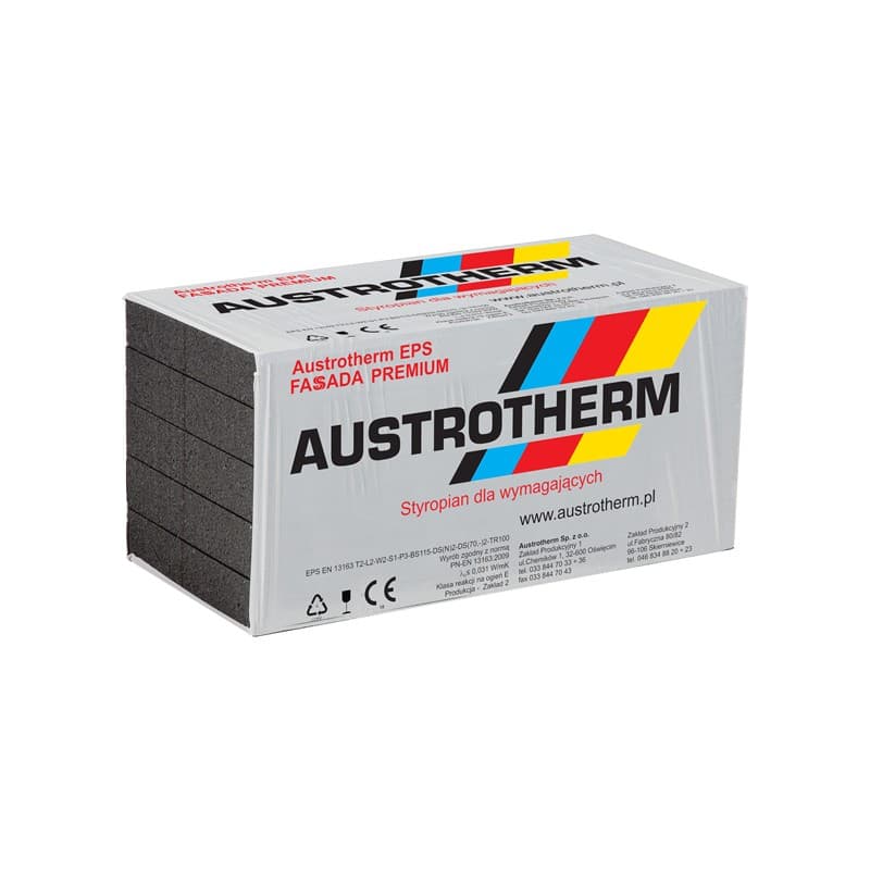 Фасаден стиропор Austrotherm EPS F+ 4см графитен