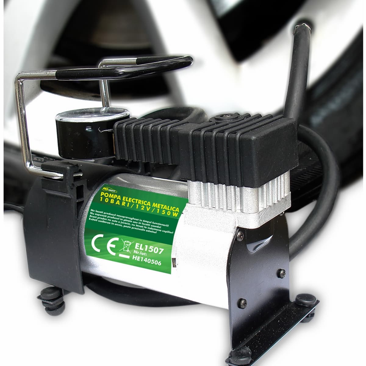 Електрически авто компресор Ro Group Metallic 12V