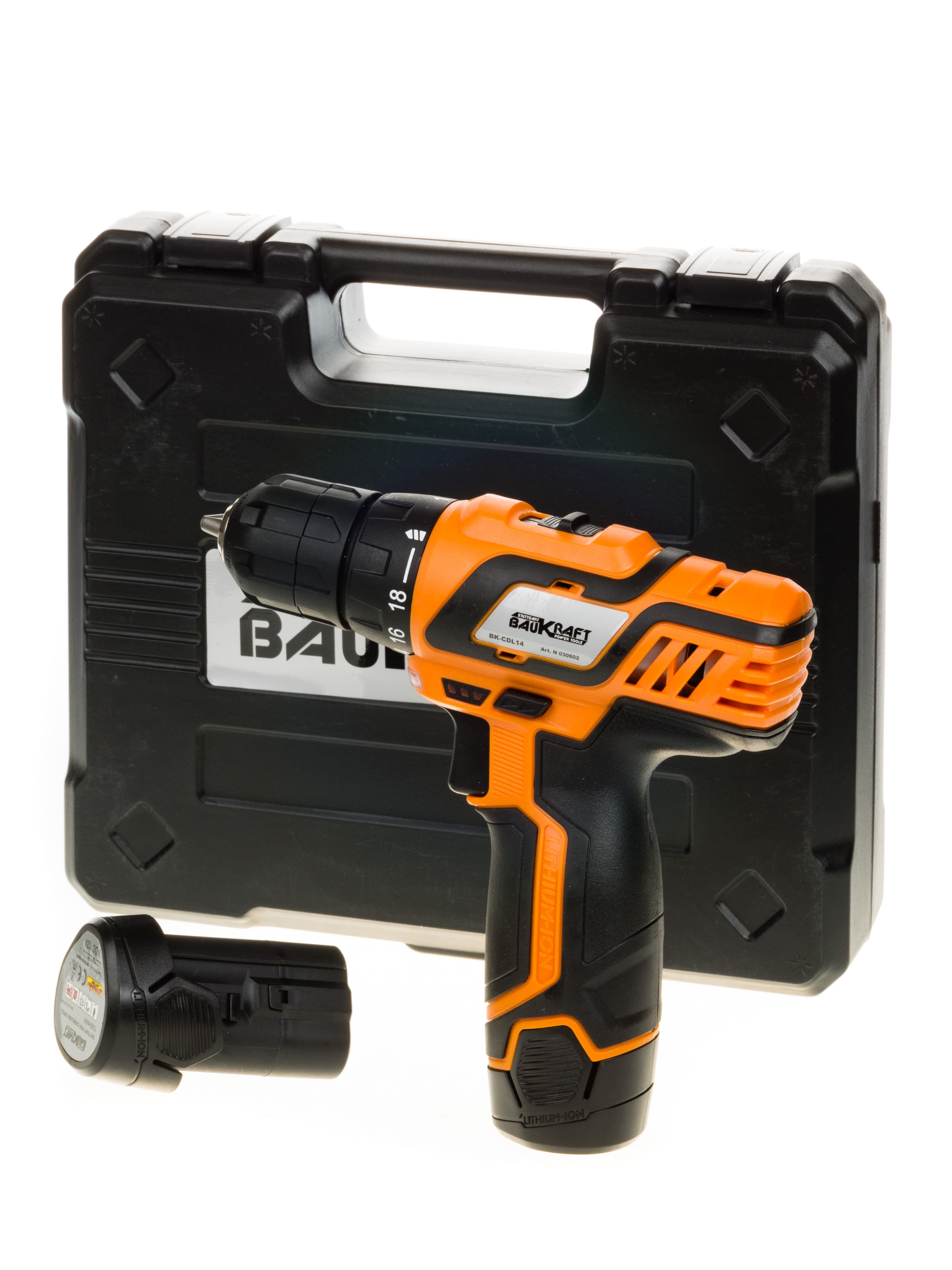 Акумулаторна бормашина Baukraft BK-CDL14 12V / 28Nm