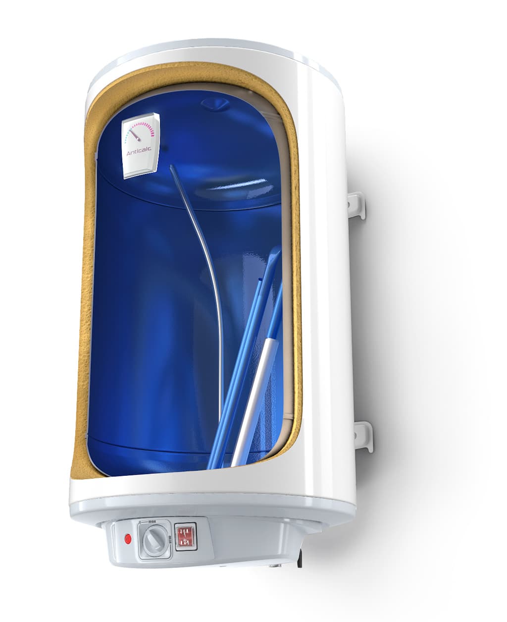 Реверсивен електрически бойлер Теси GCVHL 80 44 24D DO6 TS2R 82л / 2400W