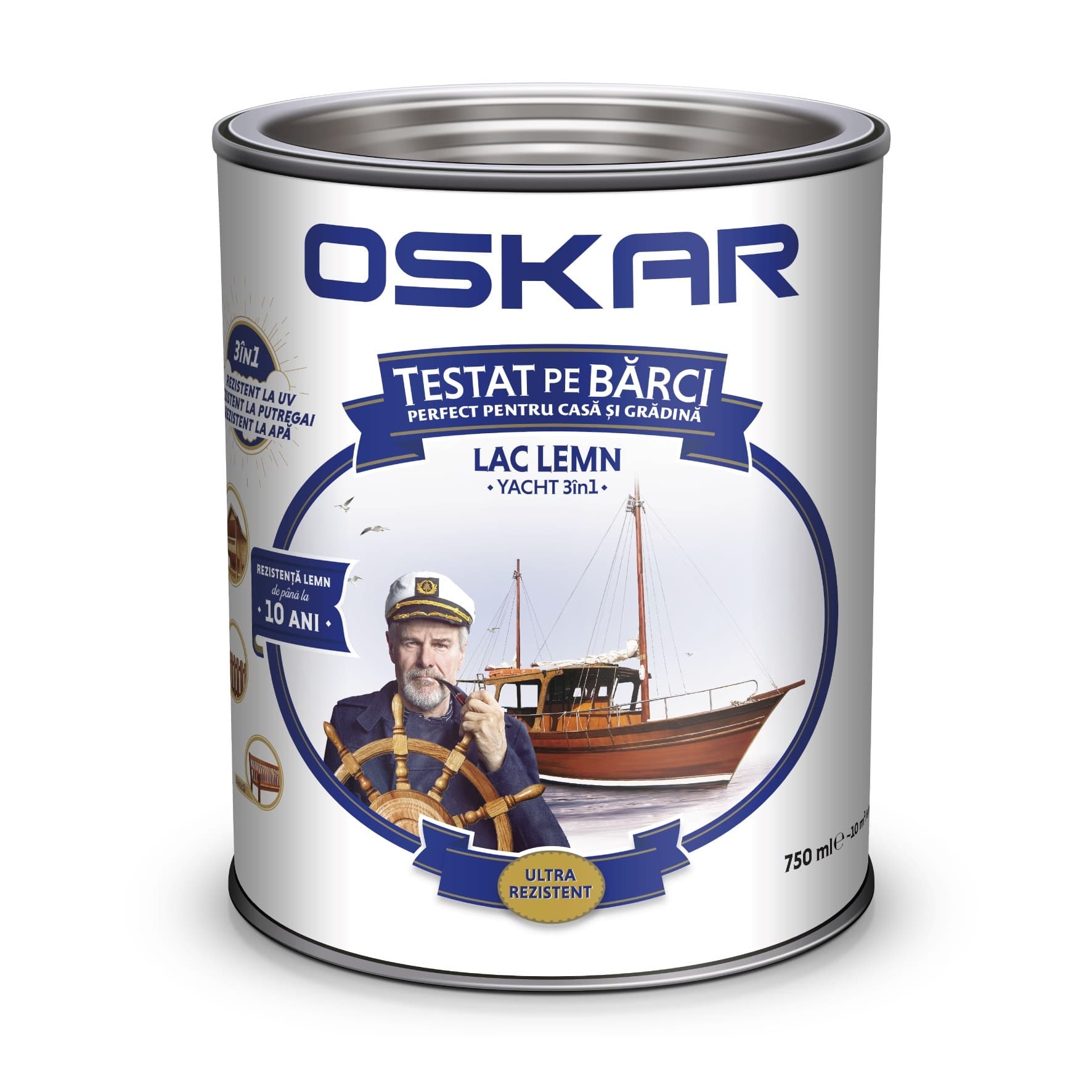 Яхтен лак ОСКАР 2.5л Безцветен/INCOLOR/