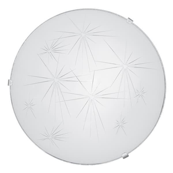 Плафон Искри ø300мм 1x60W E27 бял