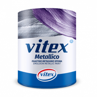 Водоразтворима интериорна боя Vitex Metallico 530 Селене 2.1л