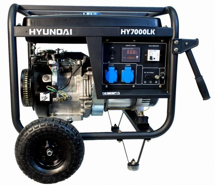 Мотогенератор HY 7000 LK, 5.5kW