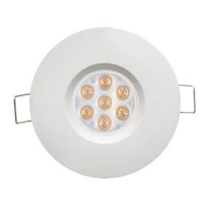 LED луна за вграждане 6.5W 2700K IP44 насочена