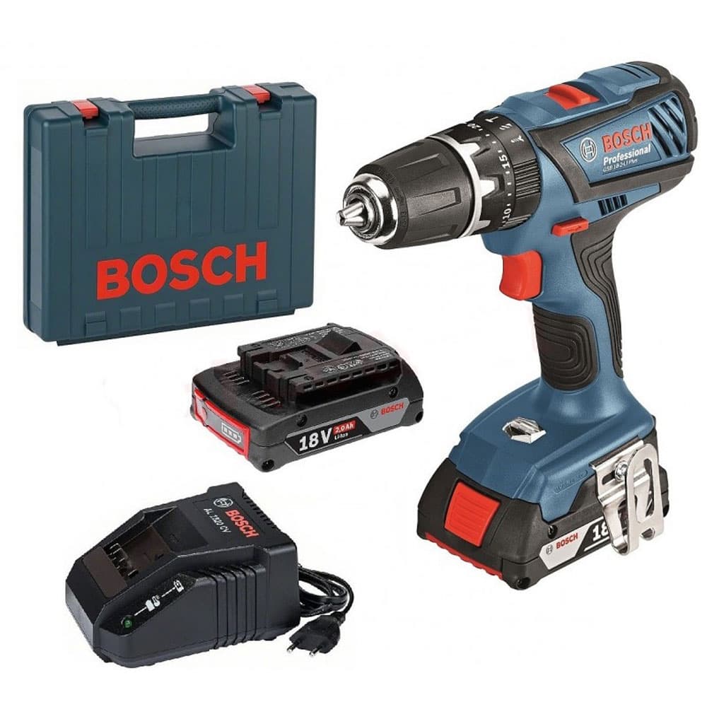 Акумулаторен винтоверт Bosch GSR 18-2-Li Plus 18V 63/24 Nm