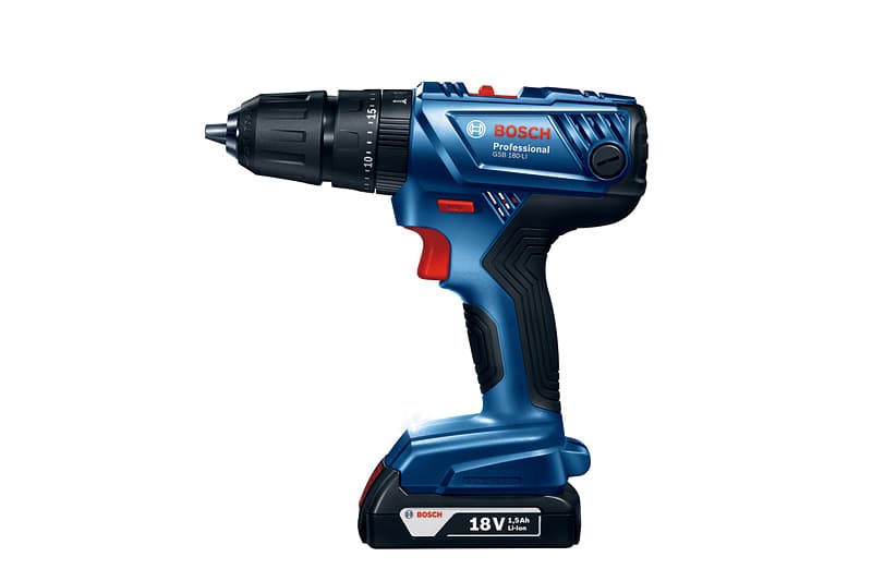 Акумулаторен ударен винтоверт Bosch GSB 180-LI Professional 18V 54/21Nm