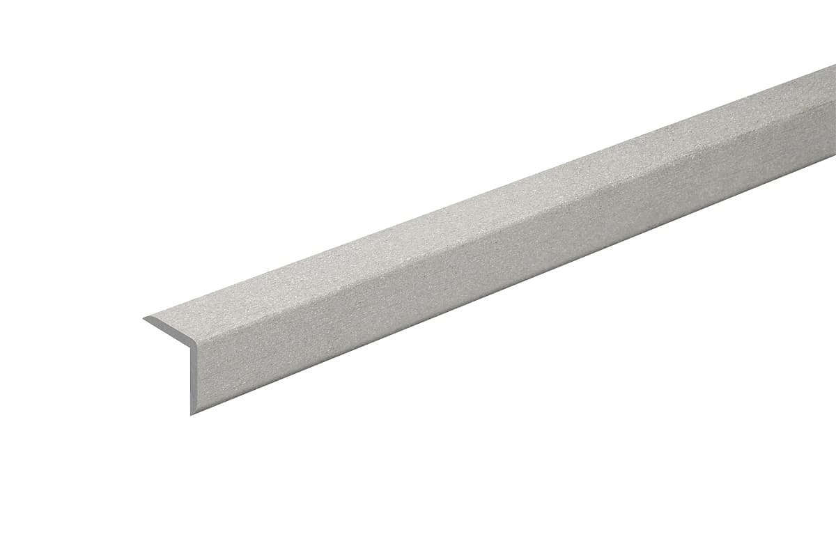 Г-образен профил за WPC декинг Bergdeck Brushed D 30мм/30мм/2.4м антрацит 