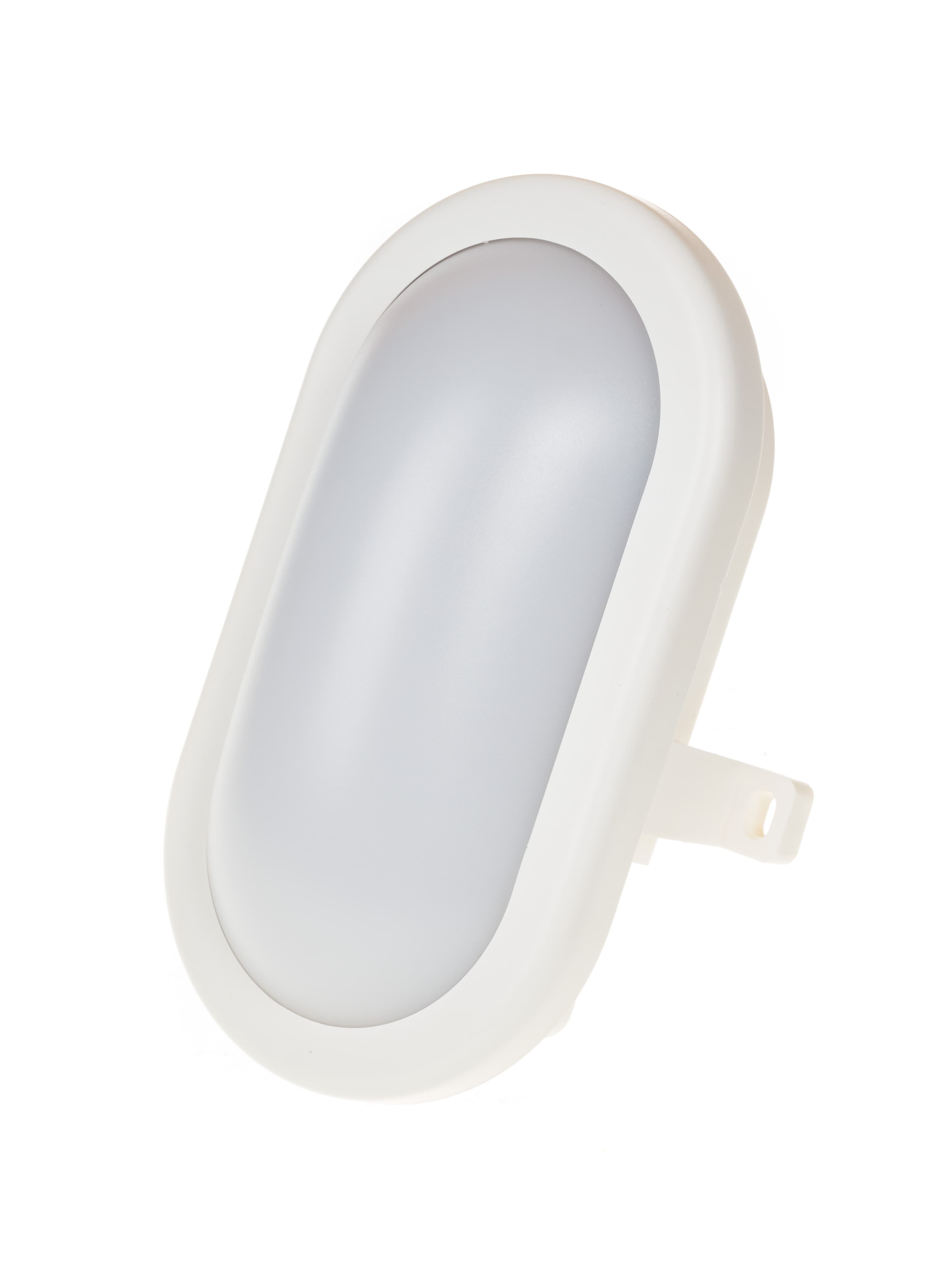 LED водоустойчива плафониера Ultralux LBH1042WH / 10W 4200К