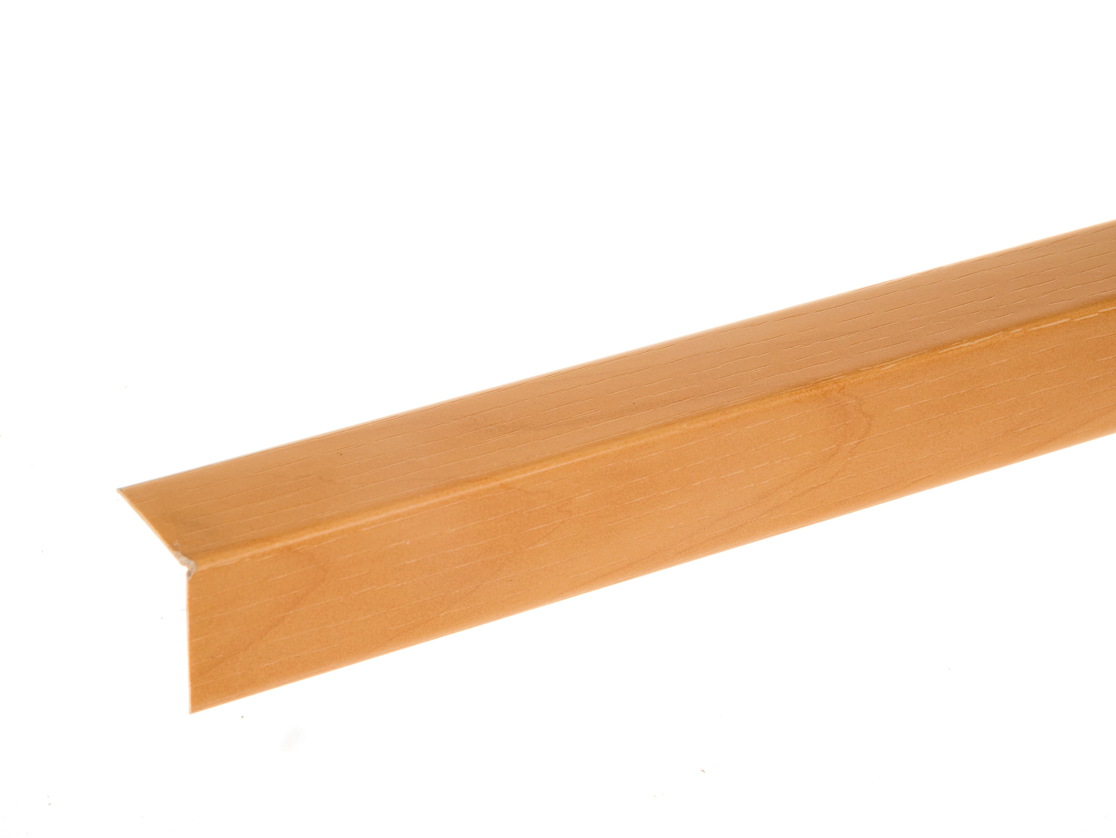 PVC V-профил Rosmat RL 118 орех 25х25мм 2.7м