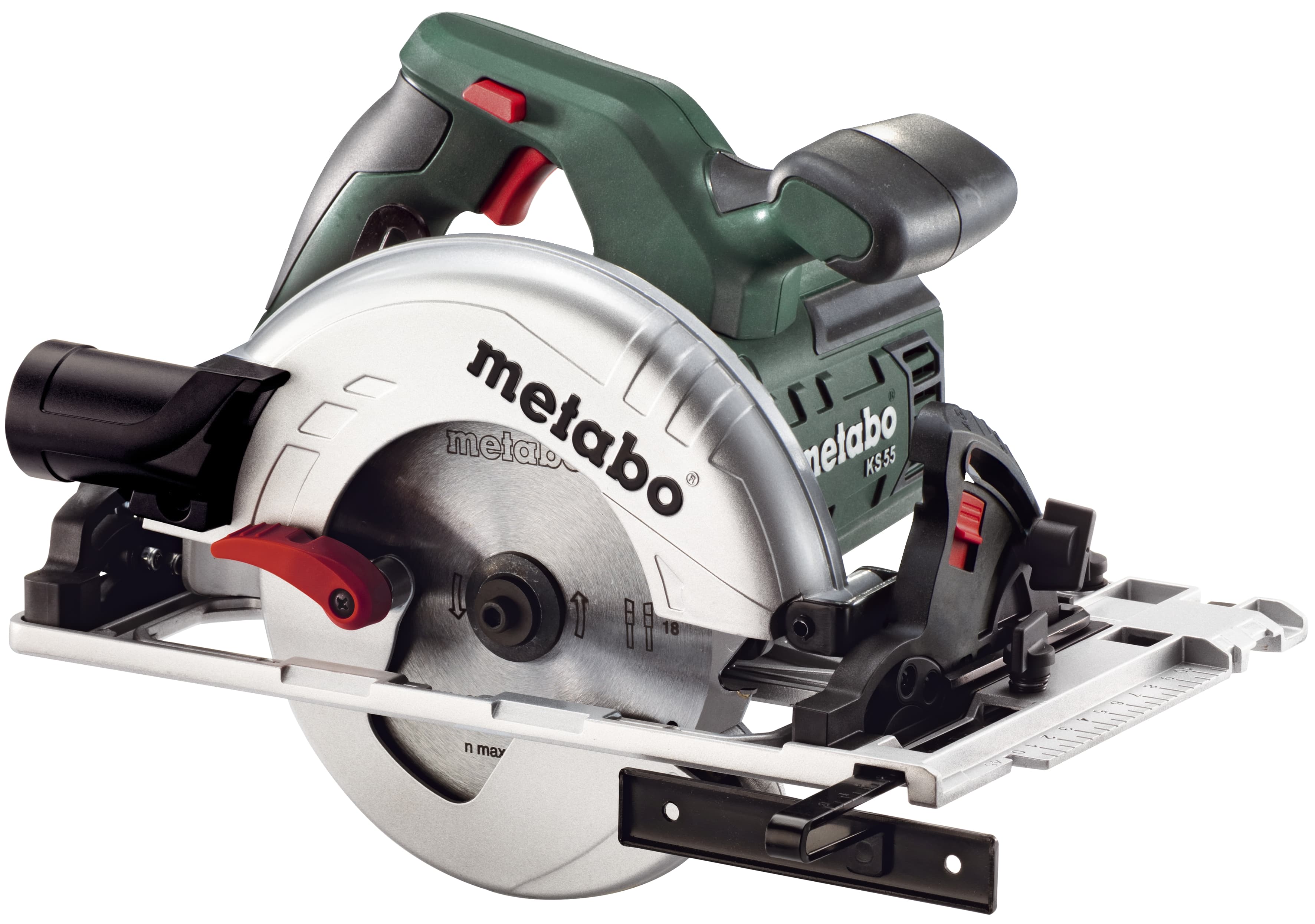 Ръчен циркуляр Metabo KS 55 FS 1200W 