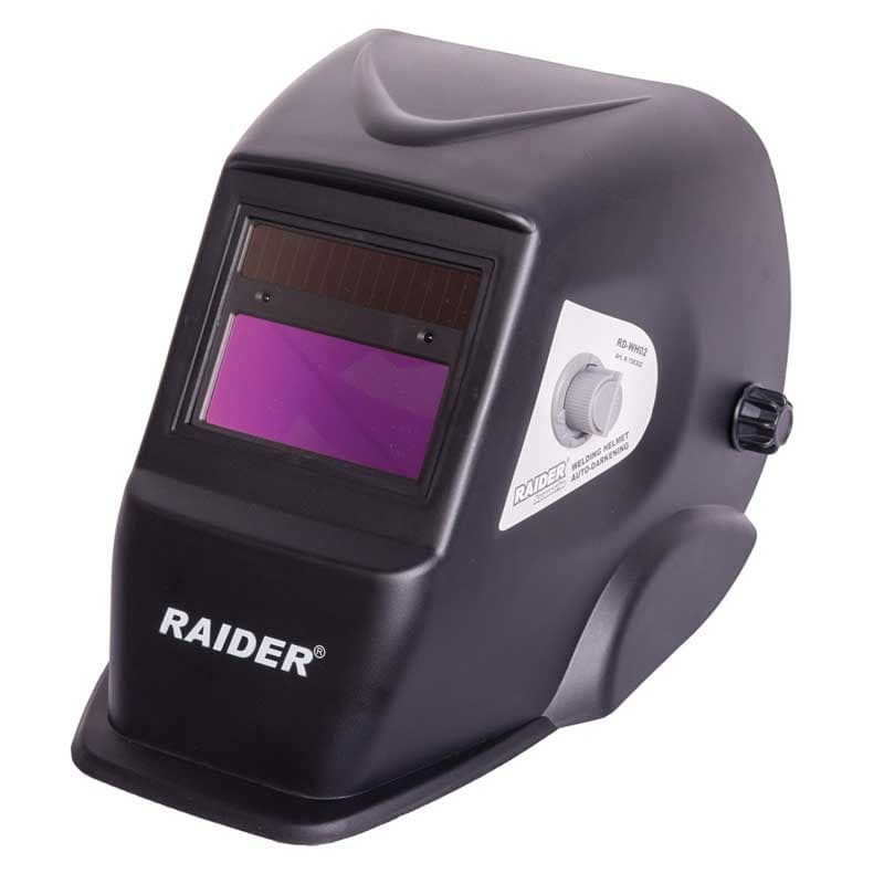 Заваръчен фотосоларен шлем Raider RD-WH02 / DIN 9-13 