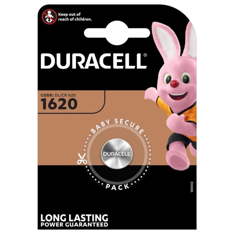 Литиева батерия Duracell CR 1620