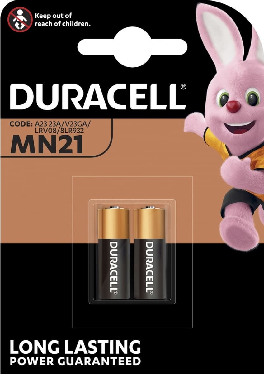 Специална батерия Duracell 12V А23 / 2 броя