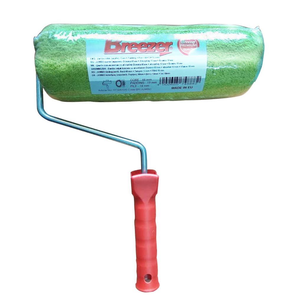 Валяк акрилен Breezer Jumbo oснова 48мм  