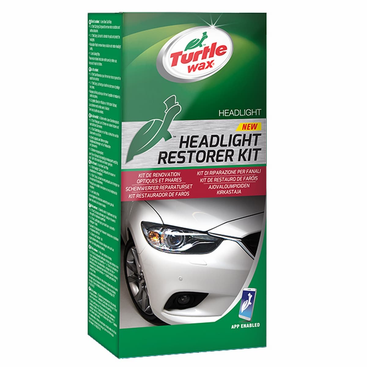 Комплект за полиране на фарове Turtle Wax 240ml