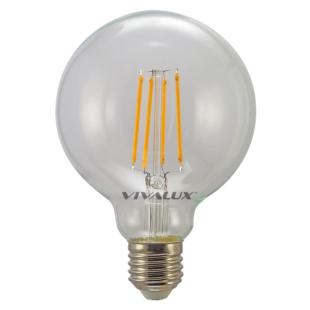 LED крушка Vivalux GGF95 E27 8W 3000K