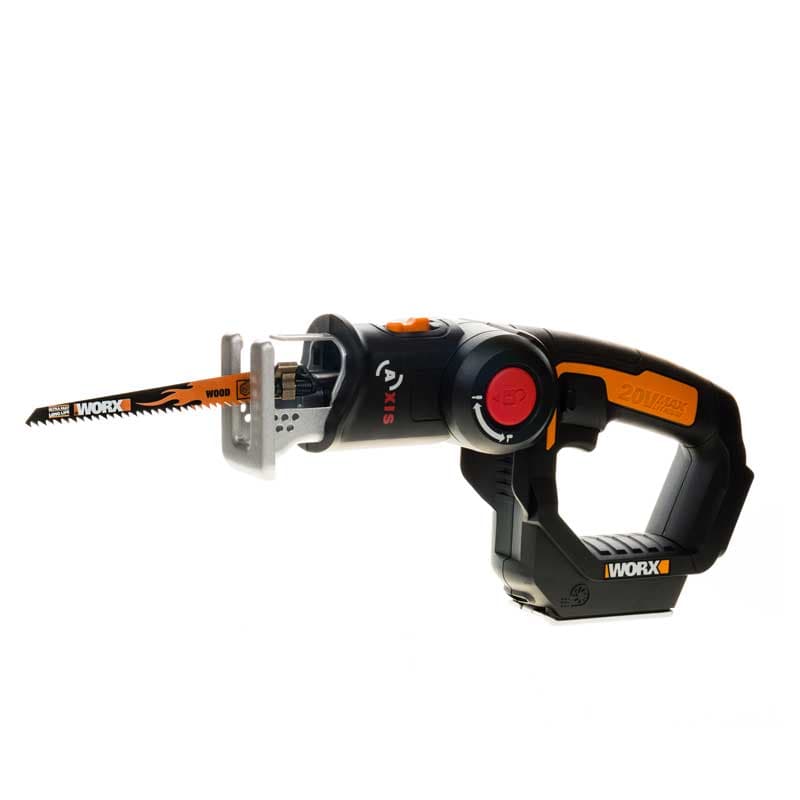 Акумулаторен прободен-саблен трион WORX WX550.9 20V без батерия и зарядно устройство