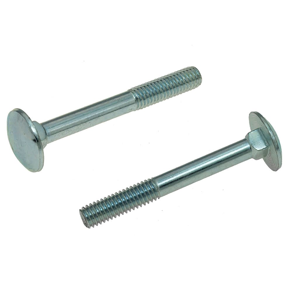 Коларски болт DIN 603 (4.8) Zn M10x140
