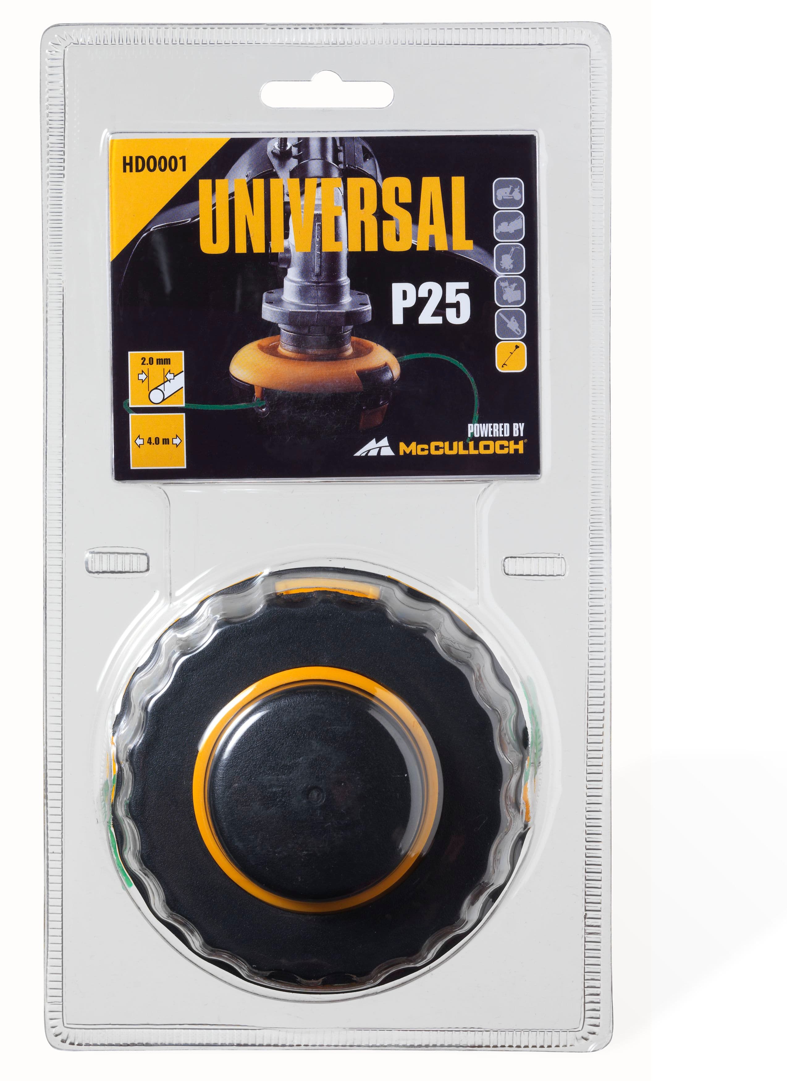 Универсална тримерна глава Universal P25