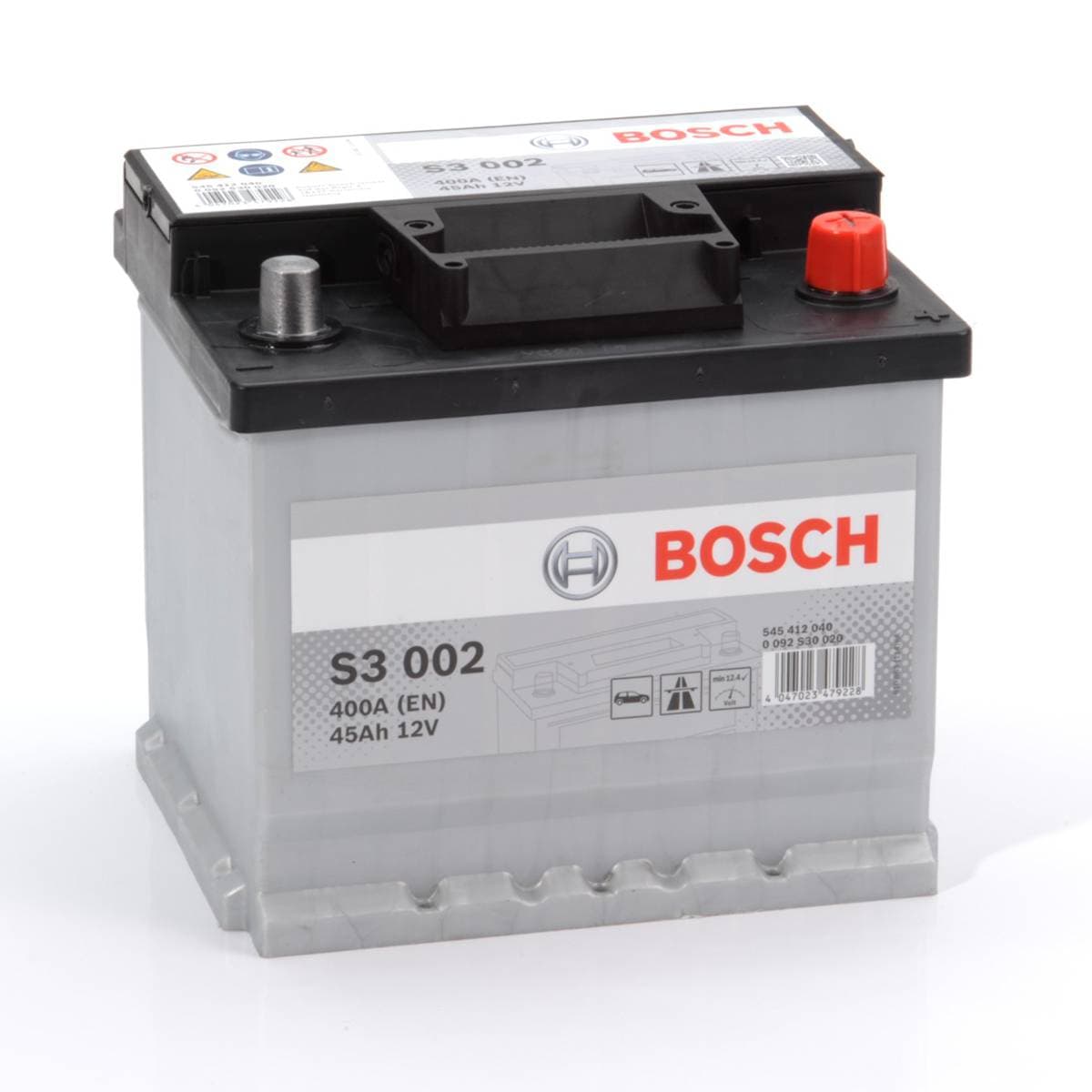 Акумулатор Bosch S3 45Ah / 400A