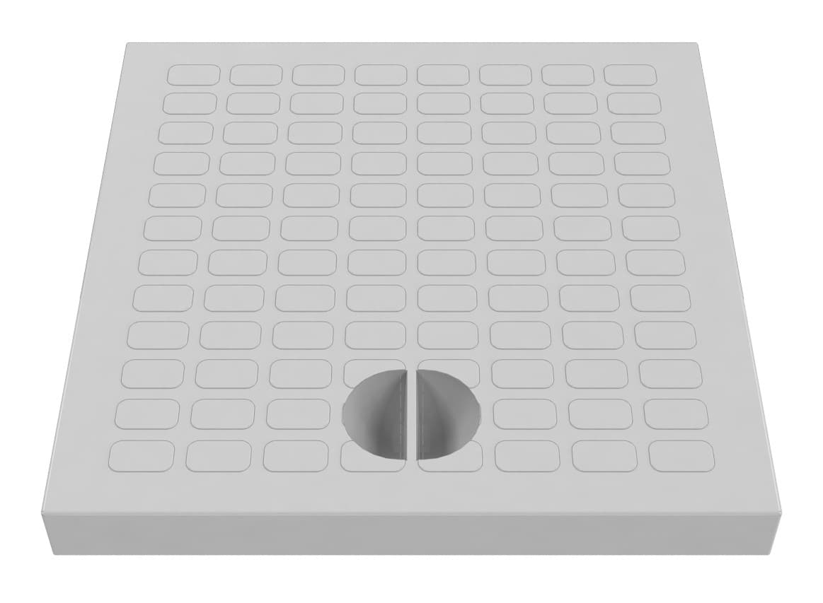 Капак за квадратна шахта 20x20 см