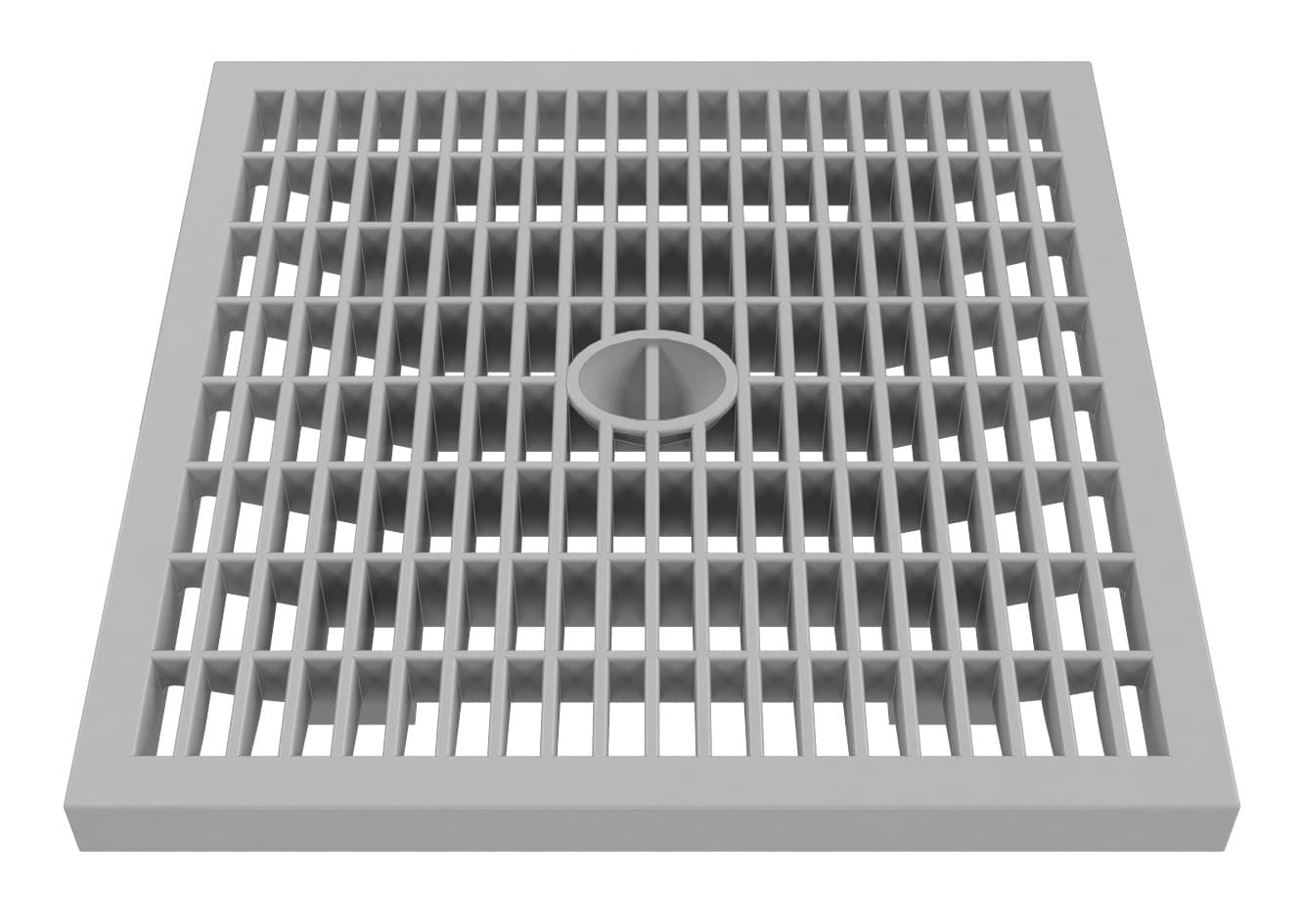 Квадратна рамка за шахта Devorex 40x40см