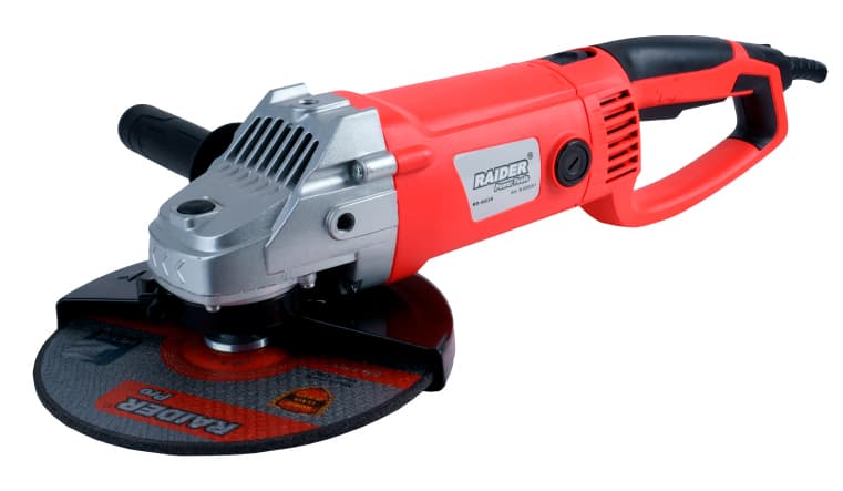 Ъглошлайф с въртяща ръкохватка Raider RD-AG38 230mm 2350W 