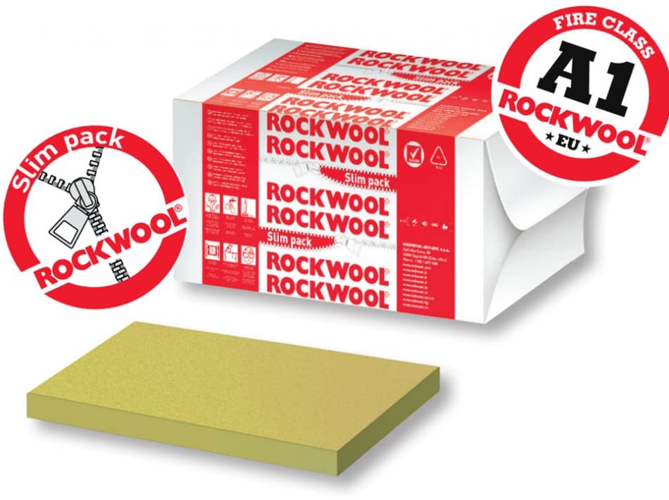 Минерална каменна вата MULTIROCK - 80mm