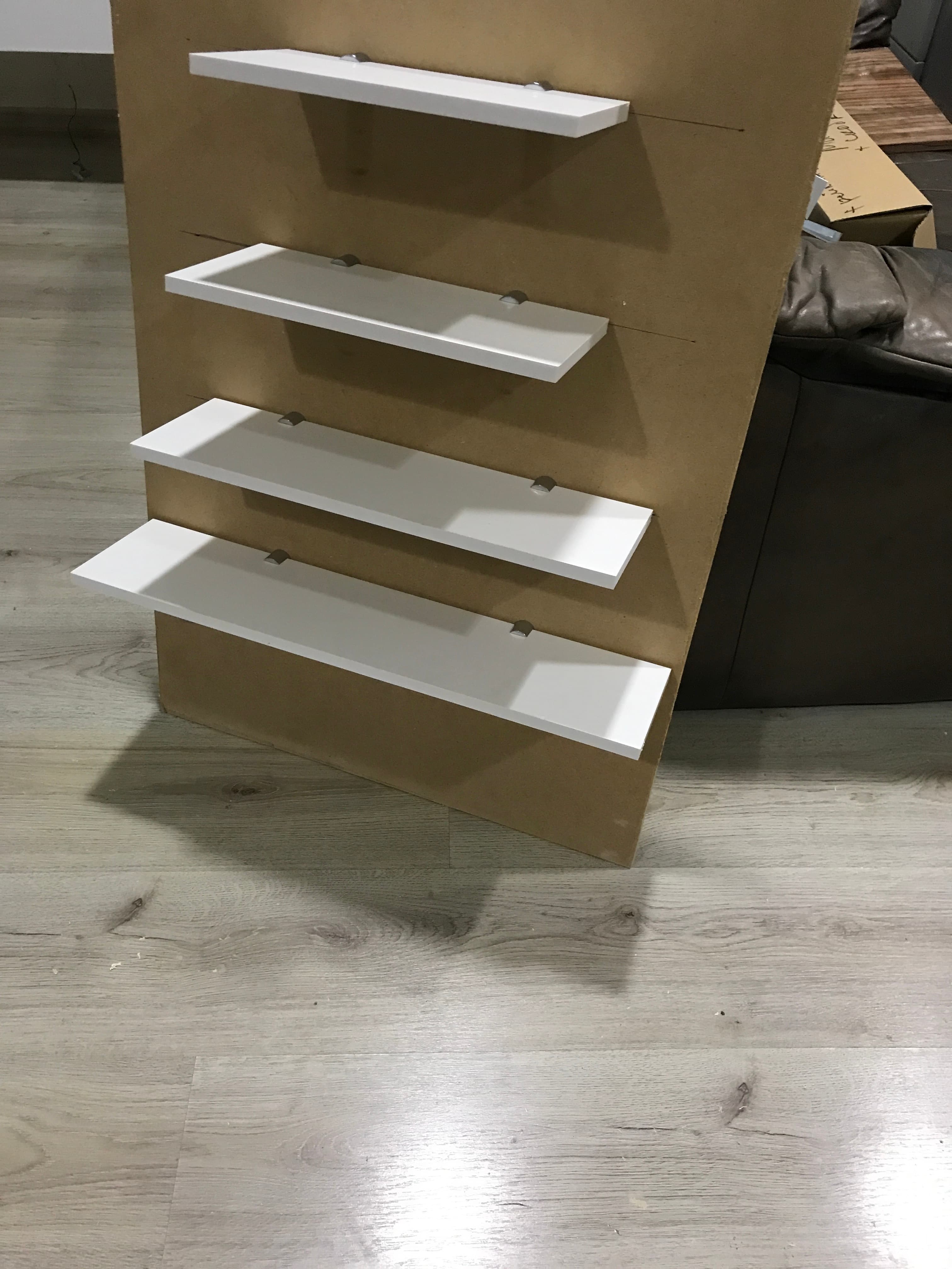 Полици за баня от PVC 400x130мм