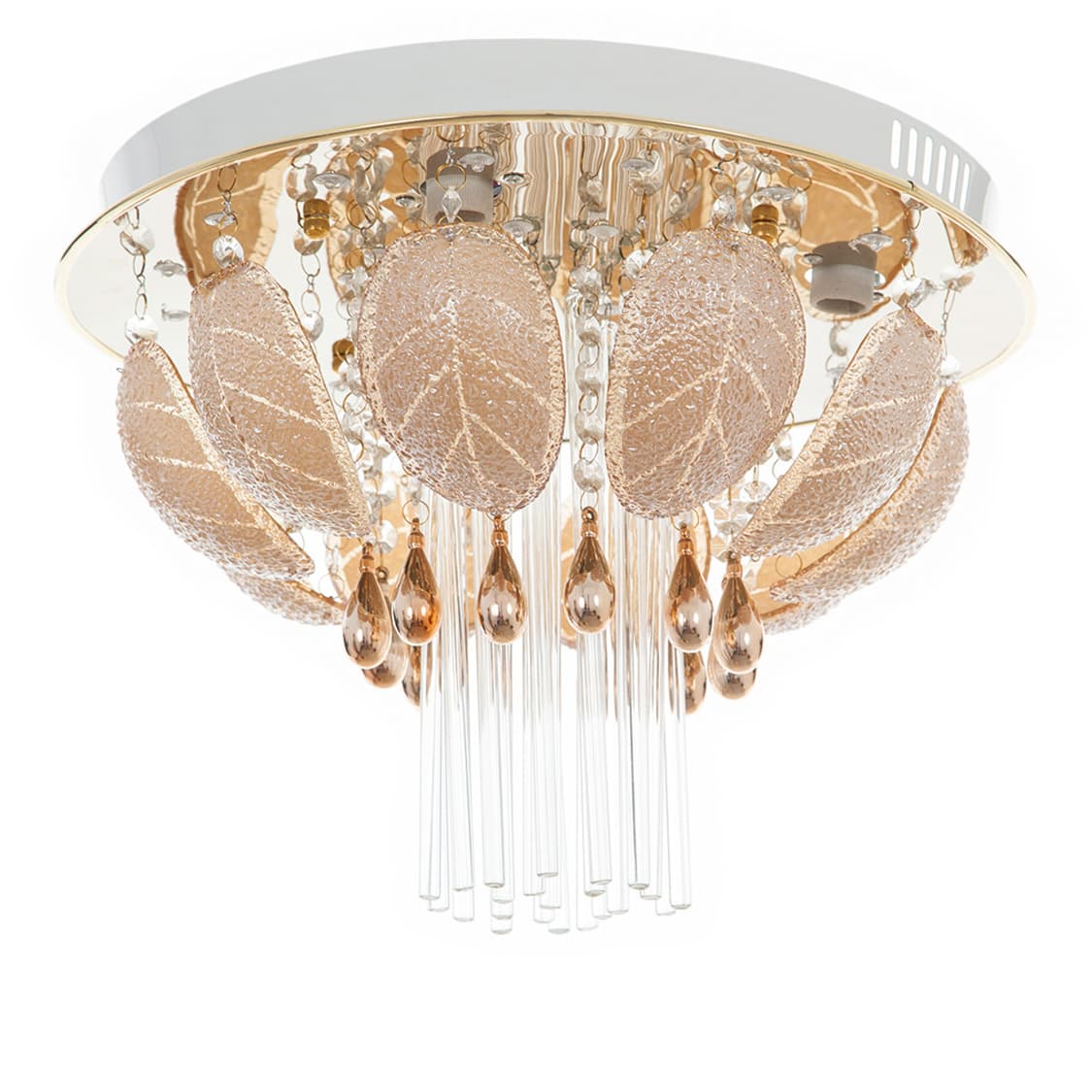 LED плафон EL 925/4 GD злато MP3 / Bluetooth / дистанционно