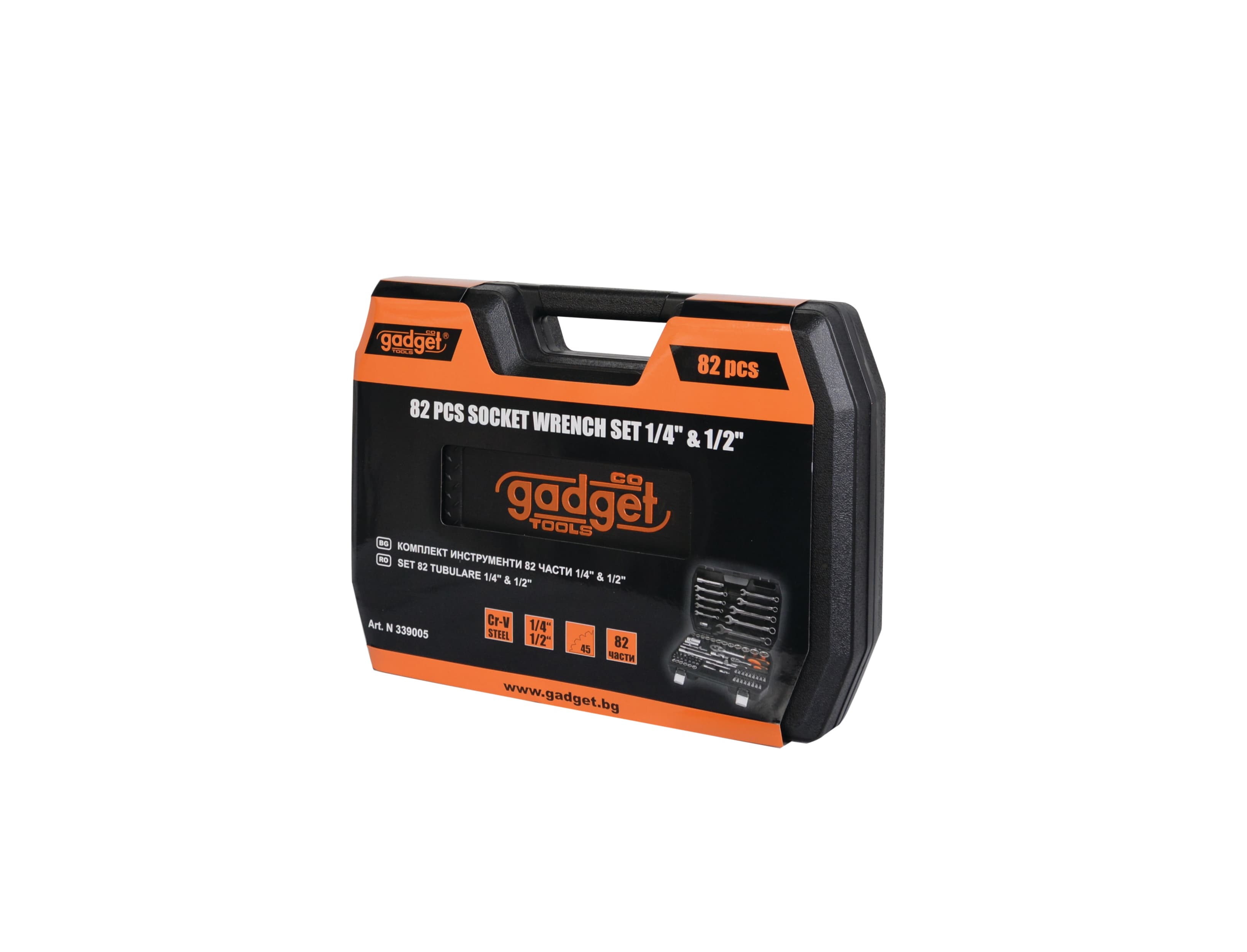 Комплект инструменти Gadget 82 части