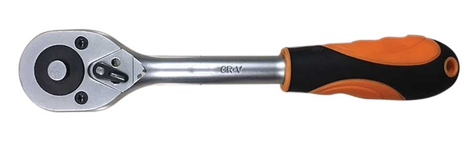 Права тресчотка CR-V GD 45 зъба 1/4" x 155мм