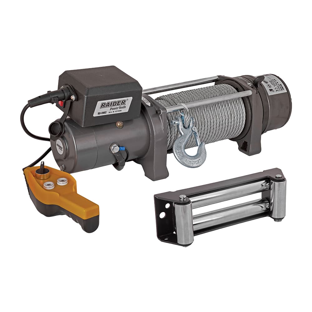 Автолебедка Raider RD-EW07 / 12V 3628 кг с въже 29 м